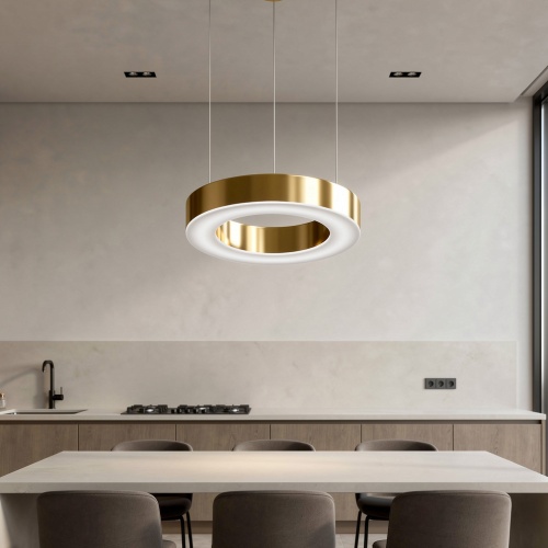 Подвесная люстра Light Ring Horizontal D30 Золотой 177931-22