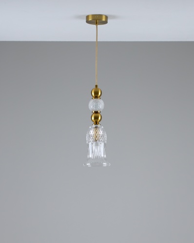 Светильник подвесной Moderli V10908-P Glassy
