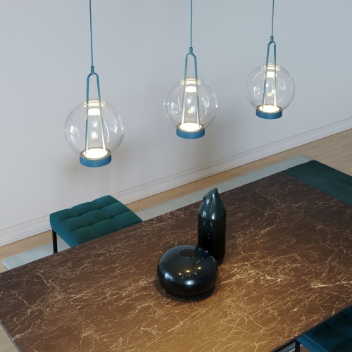  Eurosvet 50267/1 LED/ подвесной светильник/ синий