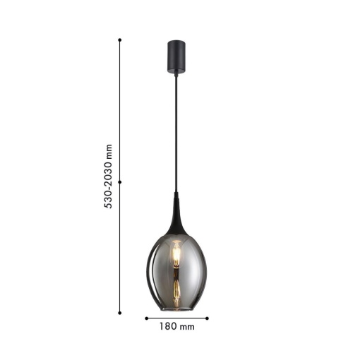 Подвес F-Promo 4361-1P, подвес, D180xH530/2030, 1xE27x40W, excluded