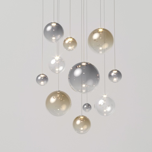 Подвесной светильник Eurosvet 50234/1 LED прозрачный