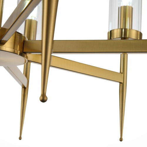 SL1159.303.07 Люстра подвесная ST-Luce Латунь/Латунь, Прозрачный E14 7*60W АКАЦИЯ