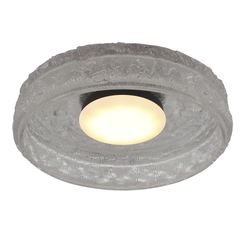 SL6143.402.01 Светильник потолочный ST-Luce черный/прозрачный LED 1*15W 4000K АНТИК