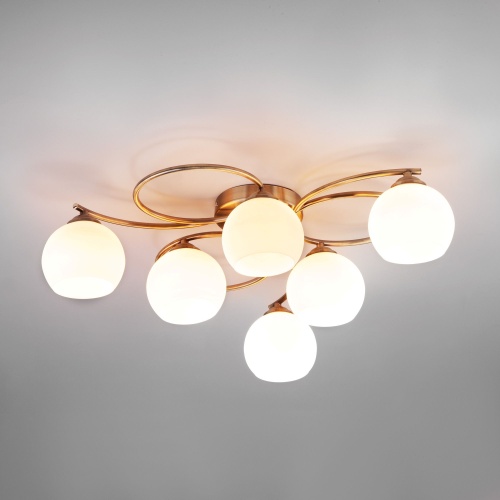 Потолочный светильник античная бронза Eurosvet 30144/6