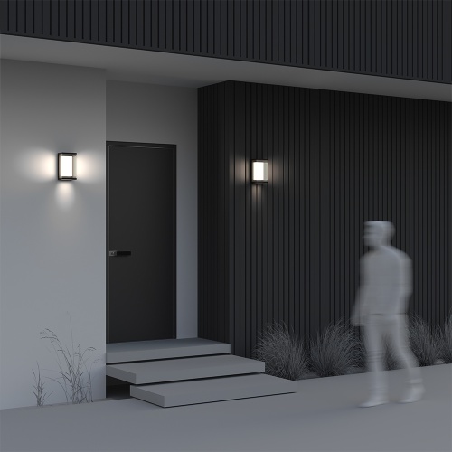 Уличный настенный светильник Outdoor O021WL-L10B3K