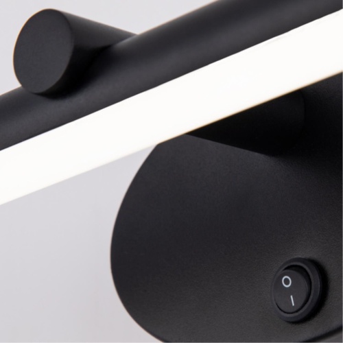 Подсветка для картин Arte lamp A8025AP-1BK СВЕТИЛЬНИК НАСТЕННЫЙ