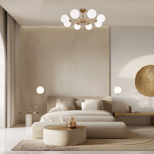 Потолочный светильник Eurosvet 70154/8 латунь