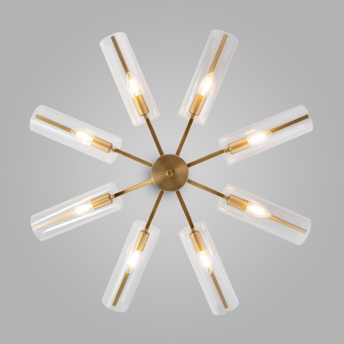 Потолочный светильник Eurosvet 70144/8 латунь