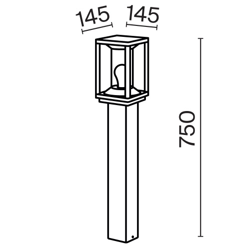 Ландшафтный светильник Outdoor O452FL-01GF2