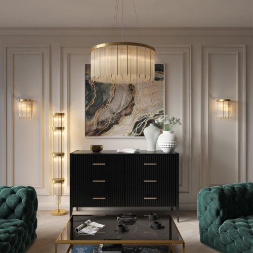 Классический торшер Odeon light York 4788/12F