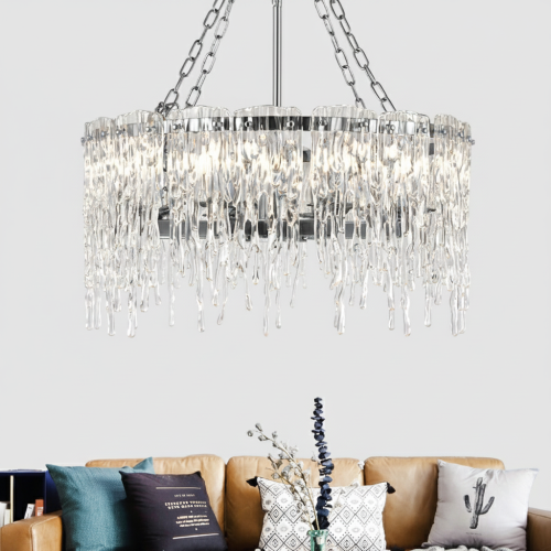 Подвесная люстра SPRING D50 Chrome 389824-32