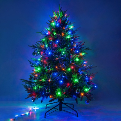 Гирлянда бытовая электрическая нить Eurosvet 400-001 мульти