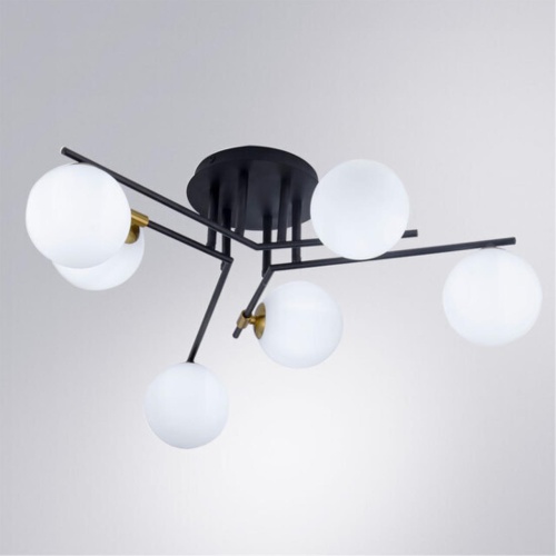 Потолочная люстра Arte lamp A2243PL-6BK СВЕТИЛЬНИК ПОТОЛОЧНЫЙ