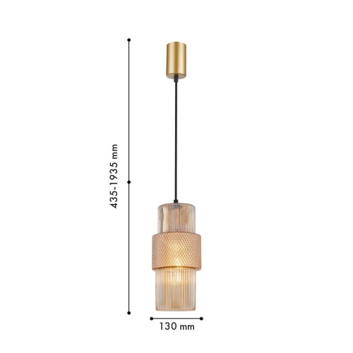 Подвес F-Promo 4343-1P, подвес, D130xH435/1935, 1xE27x40W, excluded
