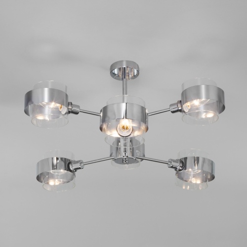 Потолочный светильник Eurosvet 70127/6 хром