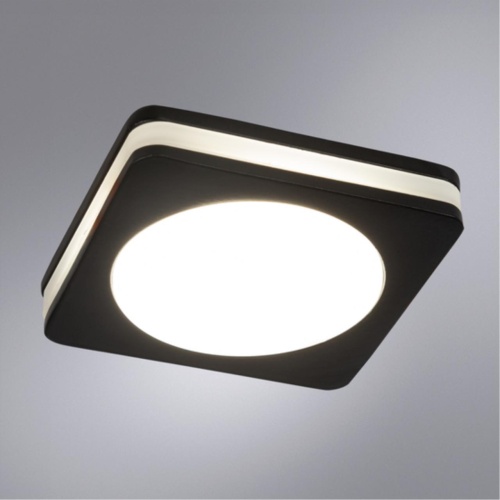 Точечный встраиваемый светильник Arte lamp A8432PL-1BK