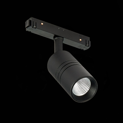 ST365.446.07 Магнитный трековый светильник Черный LED 1*7W 4000K 595Lm Ra&gt;90 36° IP20 D44xH90 48V SKYLINE 48