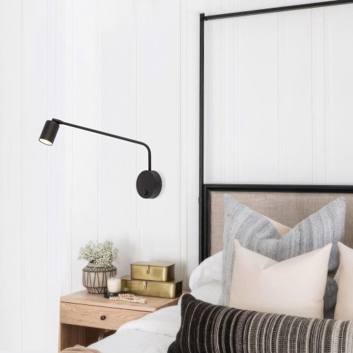Настенный светильник TK Lighting 4743 Logan Black