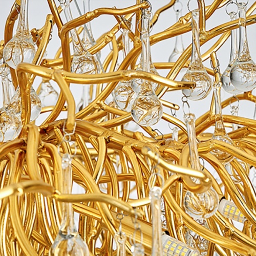 Подвесная люстра Droplet Chandelier circle D100 213702-22