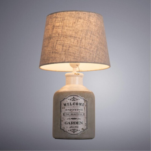 Интерьерная настольная лампа Arte lamp A4272LT-1GY СВЕТИЛЬНИК НАСТОЛЬНЫЙ