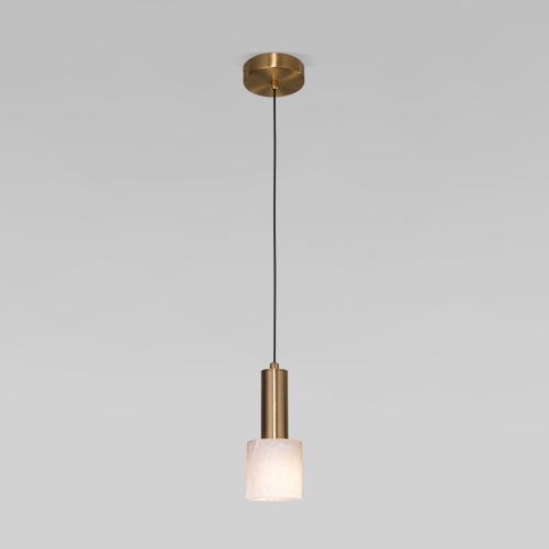 Подвесной светильник Eurosvet 304055 алебастр латунь