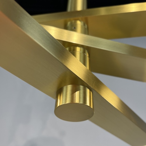 Люстра на штанге ORTON на 3 D96 Gold 241024-26