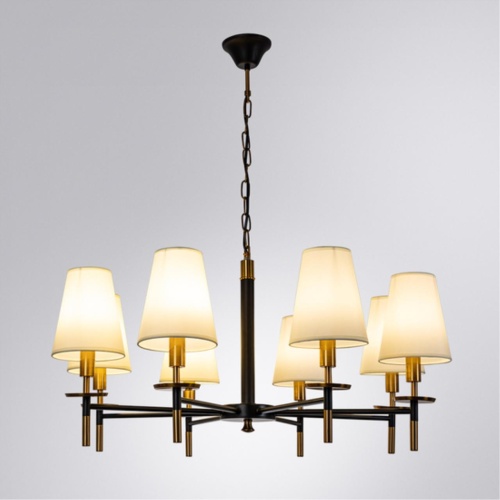 Подвесная люстра Arte lamp A4075LM-8BK СВЕТИЛЬНИК ПОДВЕСНОЙ