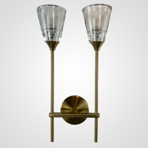 Бра Rh Torche De Verre Double Wall Lamp от Imperiumloft 75065-22
