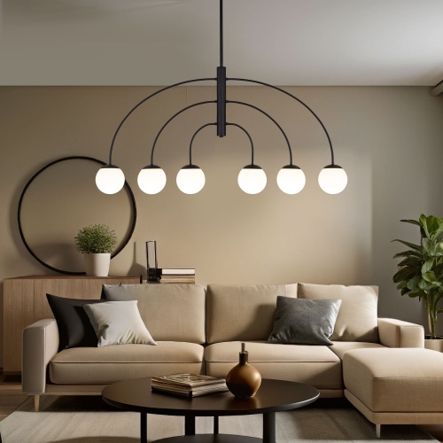 Потолочный светильник Eurosvet 30179/6 черный