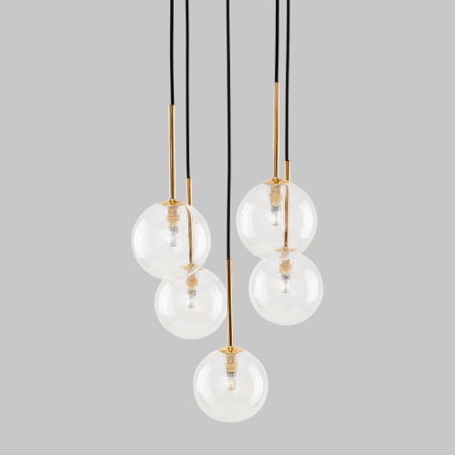 Подвесной светильник TK Lighting 5943 Nilos черный/золото