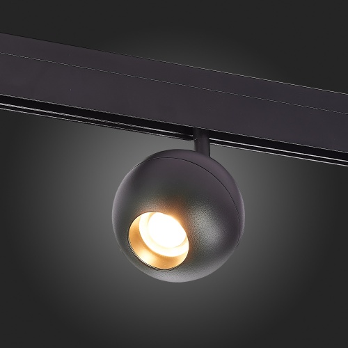 ST354.436.12 Магнитный трековый светильник Черный LED 1*12W 3000K 680Lm Ra&gt;80 36° IP20 L120xW100xH19 SKYLINE 48