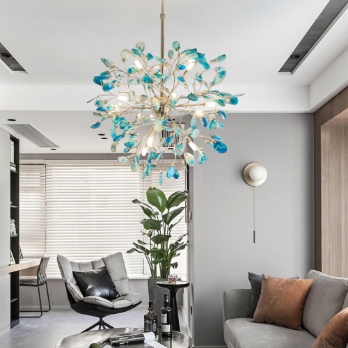 Люстра на штанге AGATE 8 L18 Multicolor 193384-23