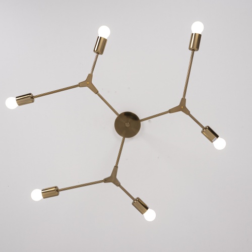 Люстра на штанге LATE D86 Gold 101722-26