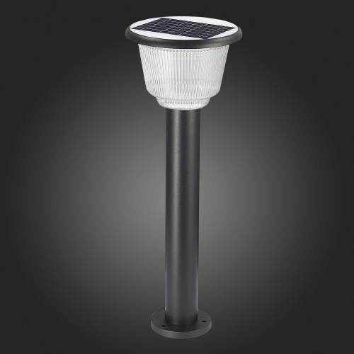 SL9502.405.01 Светильник уличный наземный ST-Luce Черный/Черный, Прозрачный LED 1*2W 3000-6000K SOLARIS