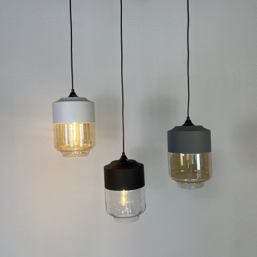 Подвесной светильник NORD A D18 Gray/Amber 190486-26