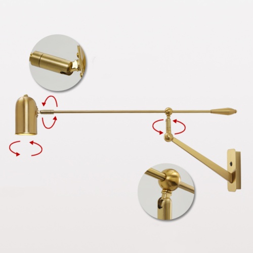 Настенный светильник ALEX Black 224049-23