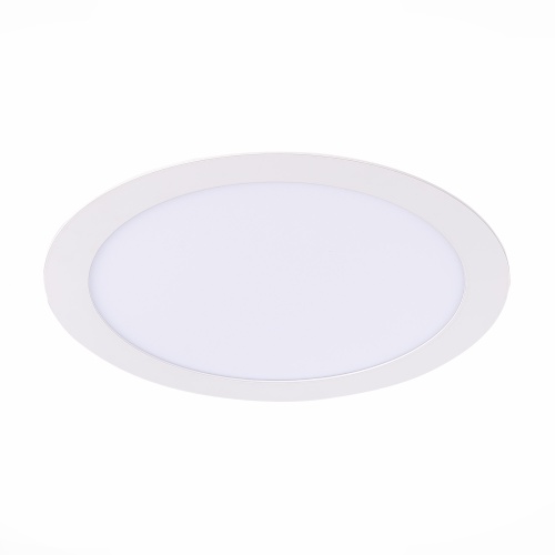 ST209.548.18 Св-к встр. Белый LED 1*18W 4000K 1 350Lm Ra80 110° IP20 D225xH8 90-265V Встраиваемые светильники