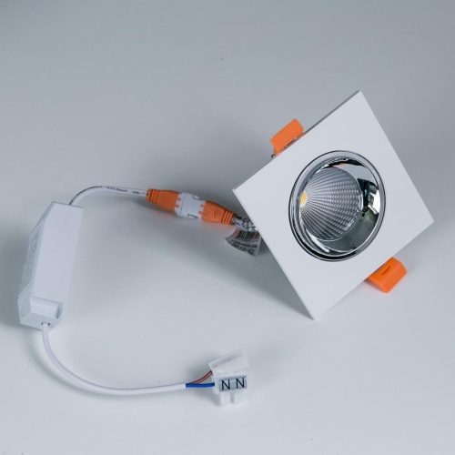 CLD001KNW1 Альфа Бел+Хром Св-к Встр. LED 7W*3500K