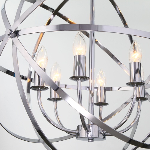 Подвесной светильнк Eurosvet 60139/6 хром Smart