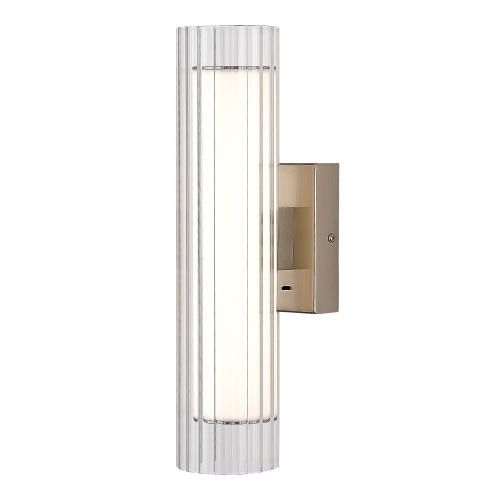 SL2010.101.01 Светильник настенный ST-Luce Никель/Белый, Прозрачный LED 1*7W 3000K/4000K ЭНФИС