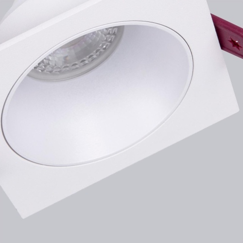 Врезной светильник Favourite 4525-1C, врезной светильник, L92xW92xH35, cutout:D75, 1xGU10x35W, IP20, excluded