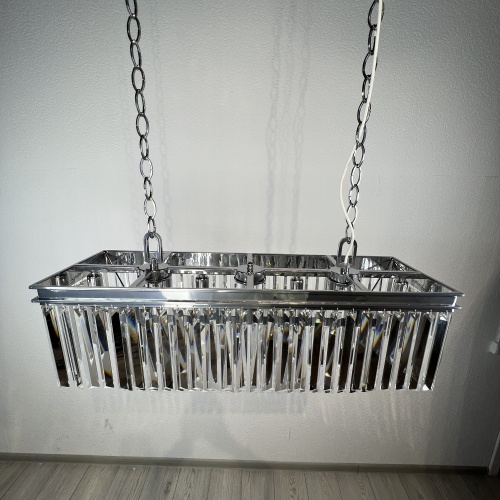 Люстра Rh 1920S Odeon Clear Glass Fringe Chrome от Imperiumloft 228792-22