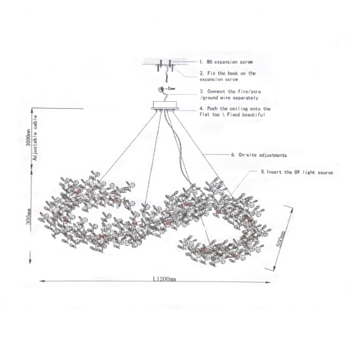 Подвесная Люстра Caramelly E L120 от Imperiumloft 194941-23