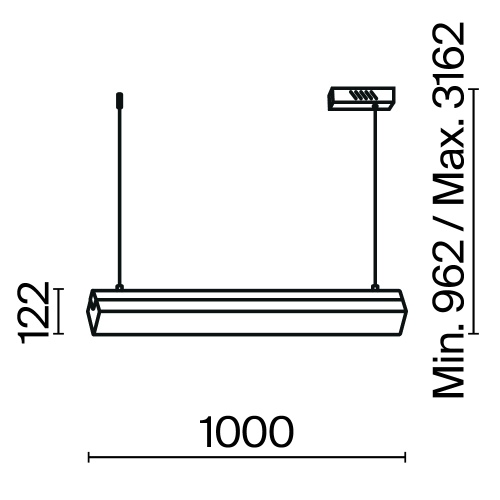 Подвесной светильник Maytoni MOD250PL-L36BS3K