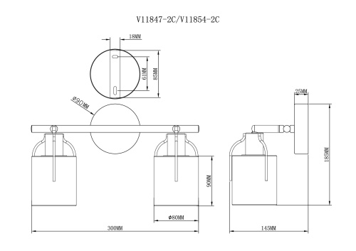 Спот Moderli V11847-2C Inari