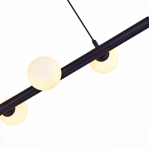 SL1185.403.04 Подвес ST-Luce Черный/Белый G9 LED 4*5W ASOLO