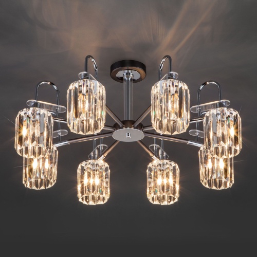 Потолочный светильник Eurosvet 70090/8 графит Smart