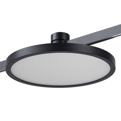 ST818.406.12 Магнитный трековый светильник FARM Черный LED 1*10W 3000K 500Lm Ra80 120 IP20 D168xH54 FARM