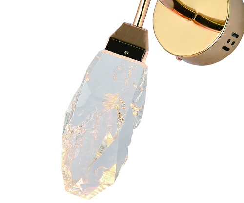 Бра Kink Light Джина латунь Led 3W (3000K) 07862,36