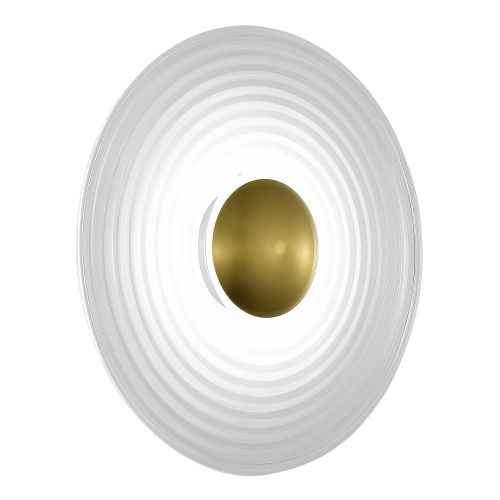 SL6125.311.01 Светильник настенный ST-Luce Латунь/Прозрачный LED 1*6W 3000K МУН